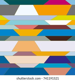 Abstract color seamless pattern for new background.