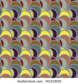Abstract color seamless pattern for new background.