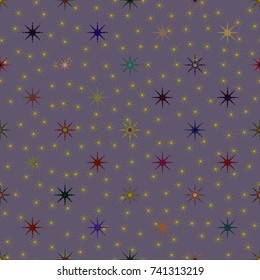 Abstract color seamless pattern for new background.