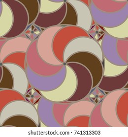 Abstract color seamless pattern for new background.