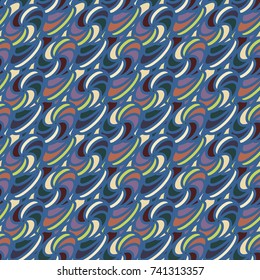 Abstract color seamless pattern for new background.