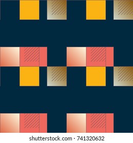 Abstract color seamless pattern for new background.