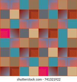 Abstract color seamless pattern for new background.
