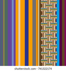 Abstract color seamless pattern for new background.