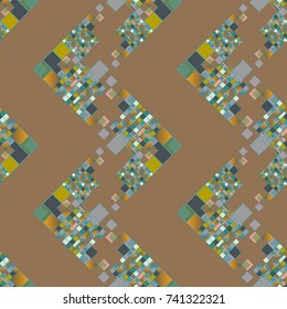 Abstract color seamless pattern for new background.