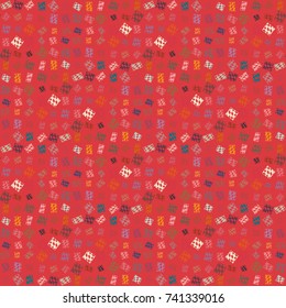 Abstract color seamless pattern for new background.