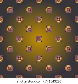 Abstract color seamless pattern for new background.