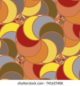 Abstract color seamless pattern for new background.