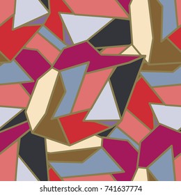Abstract color seamless pattern for new background.