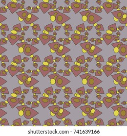 Abstract color seamless pattern for new background.