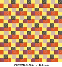 Abstract color seamless pattern for new background.