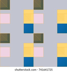 Abstract color seamless pattern for new background.