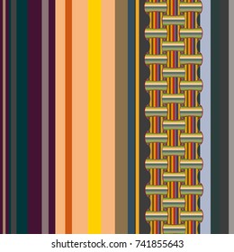 Abstract color seamless pattern for new background.