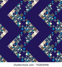 Abstract color seamless pattern for new background.