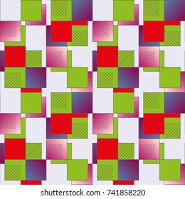 Abstract color seamless pattern for new background.