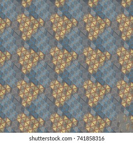 Abstract color seamless pattern for new background.