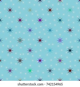 Abstract color seamless pattern for new background.