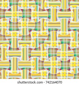 Abstract color seamless pattern for new background.