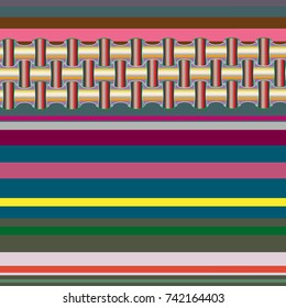 Abstract color seamless pattern for new background.