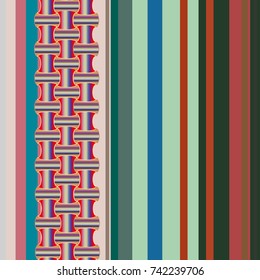 Abstract color seamless pattern for new background.