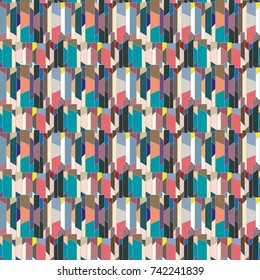 Abstract color seamless pattern for new background.