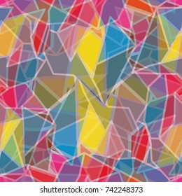 Abstract color seamless pattern for new background.
