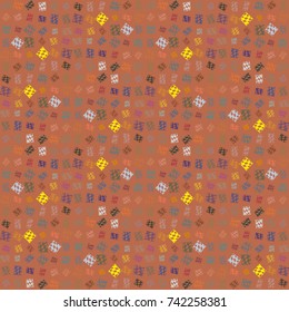 Abstract color seamless pattern for new background.