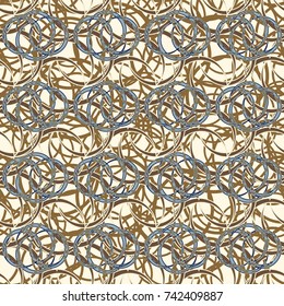 Abstract color seamless pattern for new background.