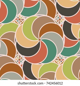 Abstract color seamless pattern for new background.