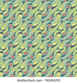 Abstract color seamless pattern for new background.
