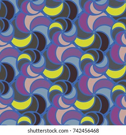 Abstract color seamless pattern for new background.
