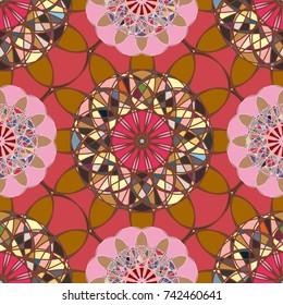 Abstract color seamless pattern for new background.
