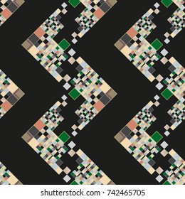 Abstract color seamless pattern for new background.