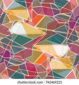Abstract color seamless pattern for new background.