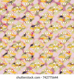 Abstract color seamless pattern for new background.