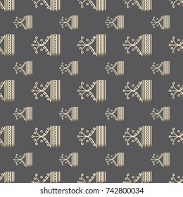 Abstract color seamless pattern for new background.