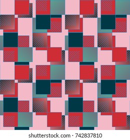 Abstract color seamless pattern for new background.