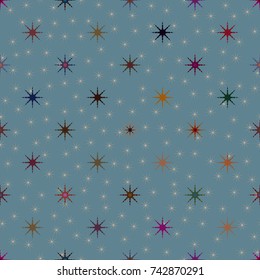 Abstract color seamless pattern for new background.