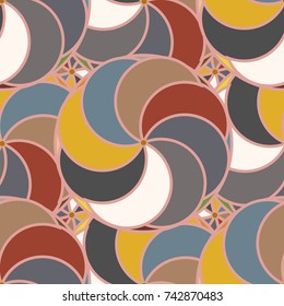 Abstract color seamless pattern for new background.