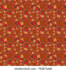 Abstract color seamless pattern for new background.