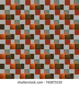Abstract color seamless pattern for new background.