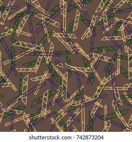 Abstract color seamless pattern for new background.