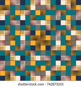 Abstract color seamless pattern for new background.