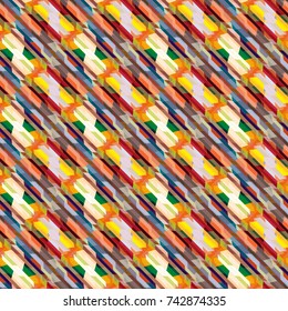 Abstract color seamless pattern for new background.