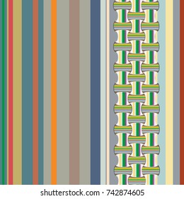Abstract color seamless pattern for new background.
