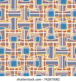 Abstract color seamless pattern for new background.