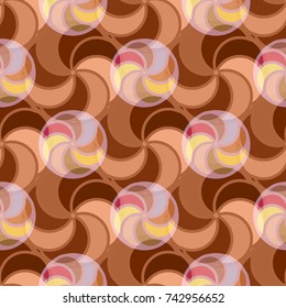 Abstract color seamless pattern for new background.