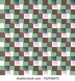 Abstract color seamless pattern for new background.