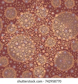 Abstract color seamless pattern for new background.