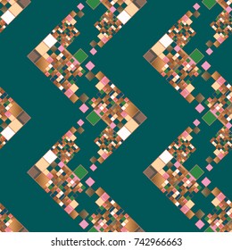 Abstract color seamless pattern for new background.